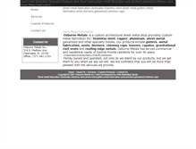 Tablet Screenshot of osbornemetals.com
